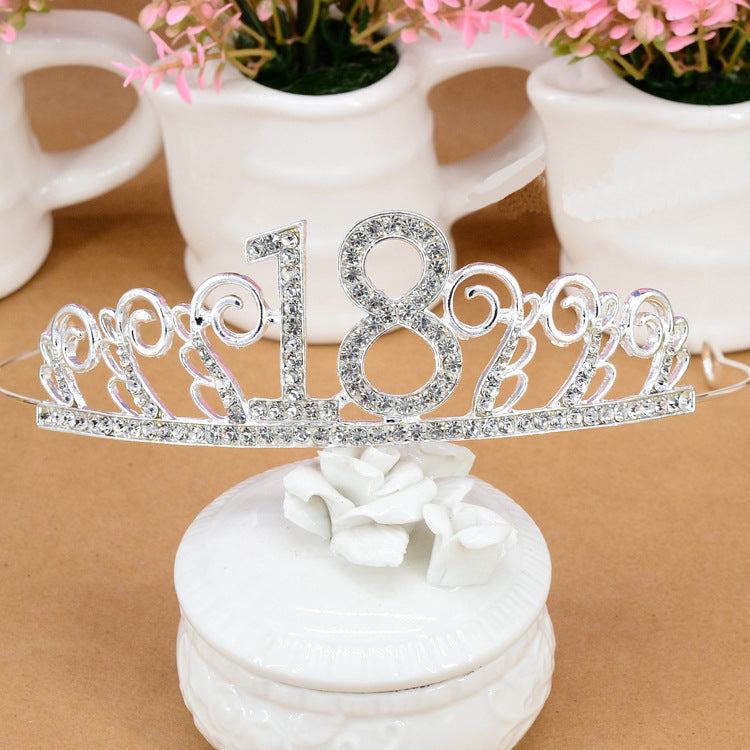 Bride Crown Baby Wing Crown Head Decoration Birthday Cake Crown Decorative Princess Lace Crown Shrou Wholesale