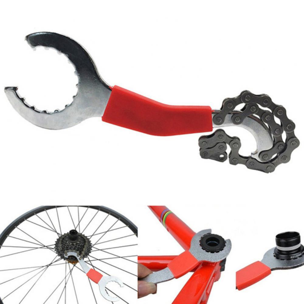 Bicycle Repair Tool Set Chain Crank Wheel Extractor Outdoor Cycling Pedal Remover Puller Tool MTB Axle Remover Repair Tool