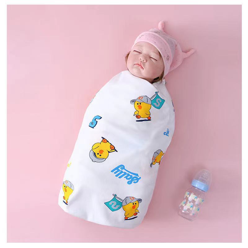 Cotton Swaddling Clothes Soft Baby Blankets Newborn Muslin Swaddle Blanket for Newborn Girl & Boy Baby Bath Towel Wrap Sleeping