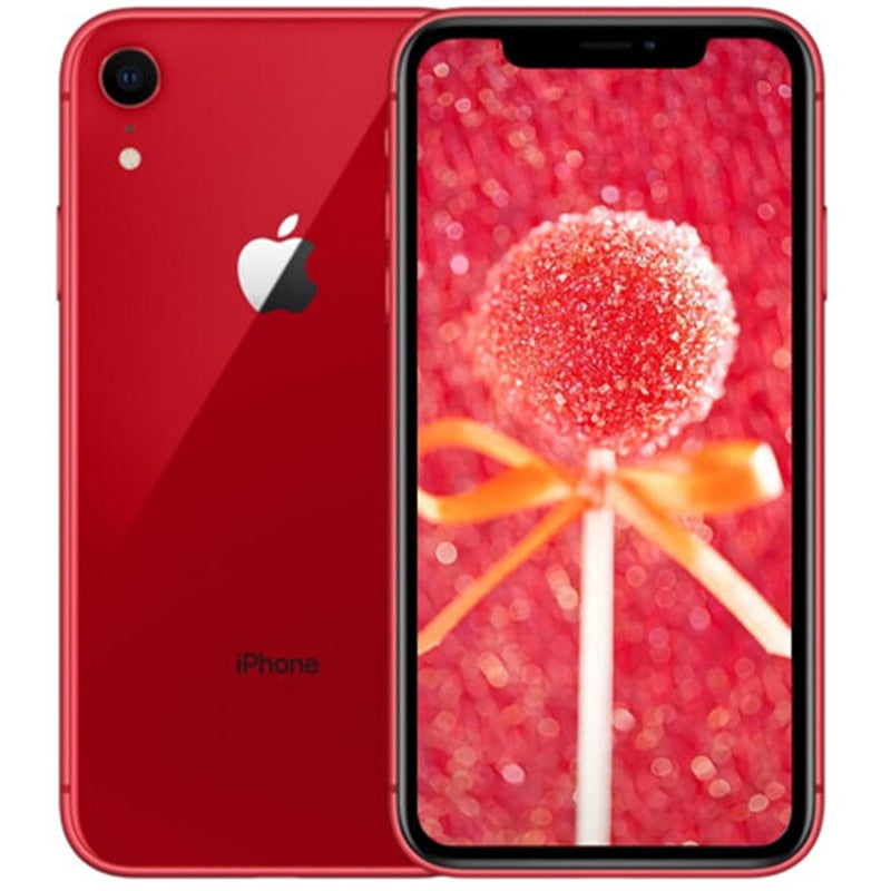 Unlocked Apple iPhone XR xr RAM 3GB ROM 64GB/128GB /256G Mobile Phone 4G LTE 6.1 Hexa-core 12MP Fingerprint  used Smartphone