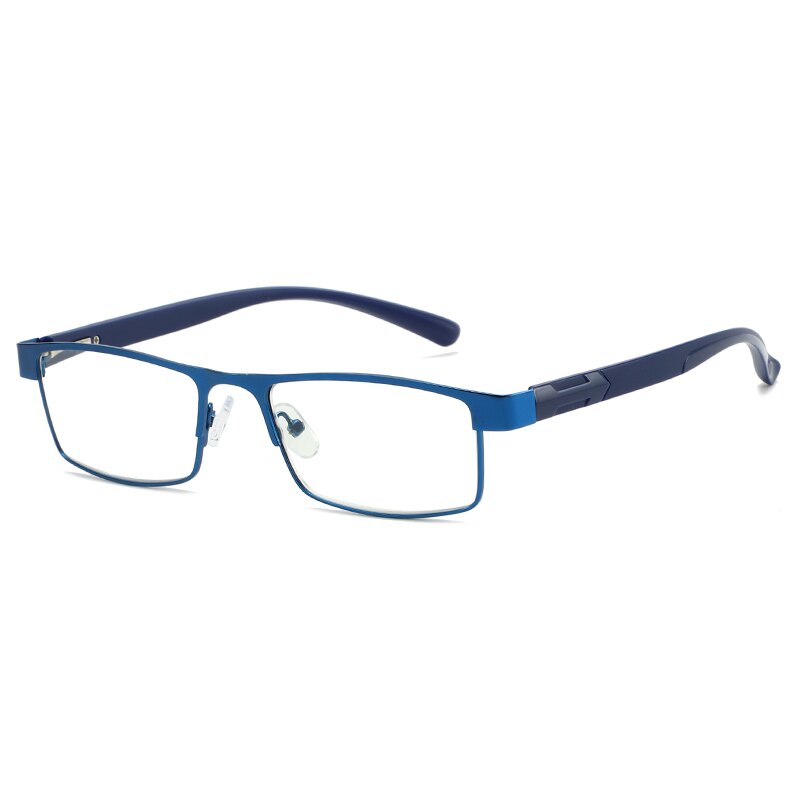 RBENN Metal Frame Men Reading Glasses Vintage Business Hyperopia Eyewear Male Reading EyeGlasses +1.25 1.75 2.75 3.75 5.0 6.0