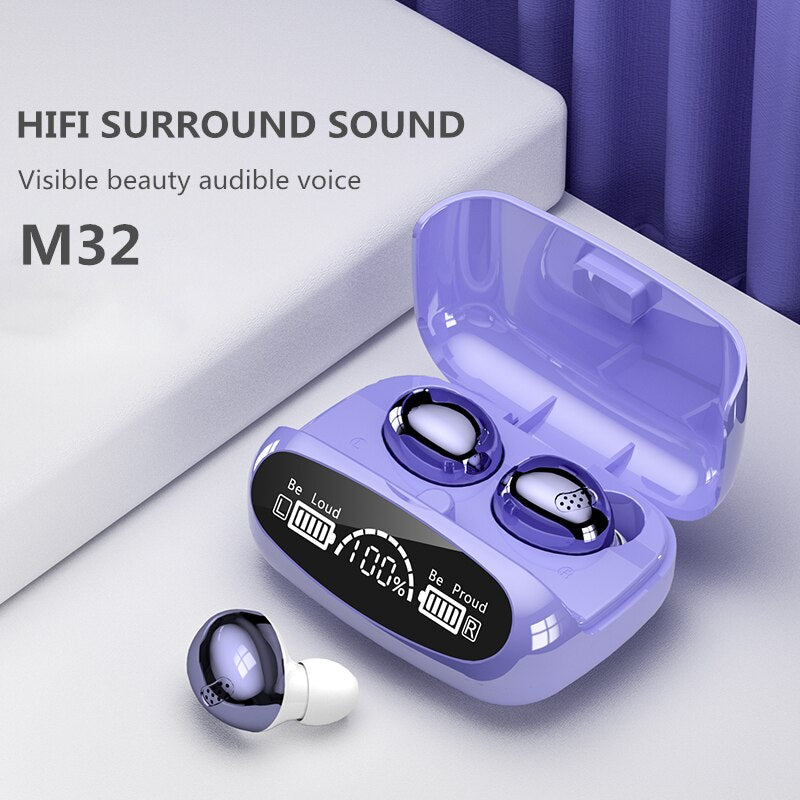 Xiaomi Wireless Headphones Stereo Earphones Bluetooth-5.1 Sport Waterproof Earbuds Headset With Microphone 2000mAh Charging Box