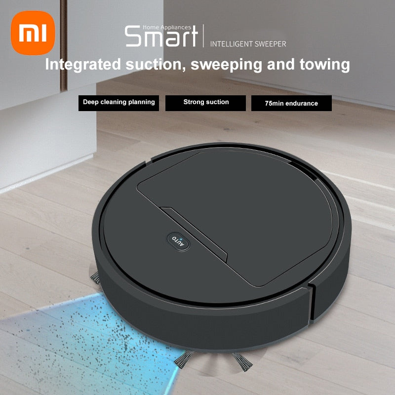 XIAOMI Intelligent Sweeping Vacuum Cleaner Low Noise Auto Wireless Floor Mini Electric Sweeper Smart Home