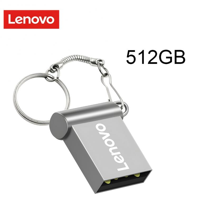 Lenovo USB Flash Drive 2TB 1TB 512G 256GB 128GB USB 3.0 Pen Drive High Speed Metal Memory Stick U Disk For Computer Phone Ipad