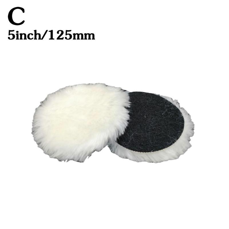 Universal Car Polish Pad 3/4inch For M10/M14 Soft Wool Machine Waxing Polisher Car Body Polishing Discs Cleaning Accessories