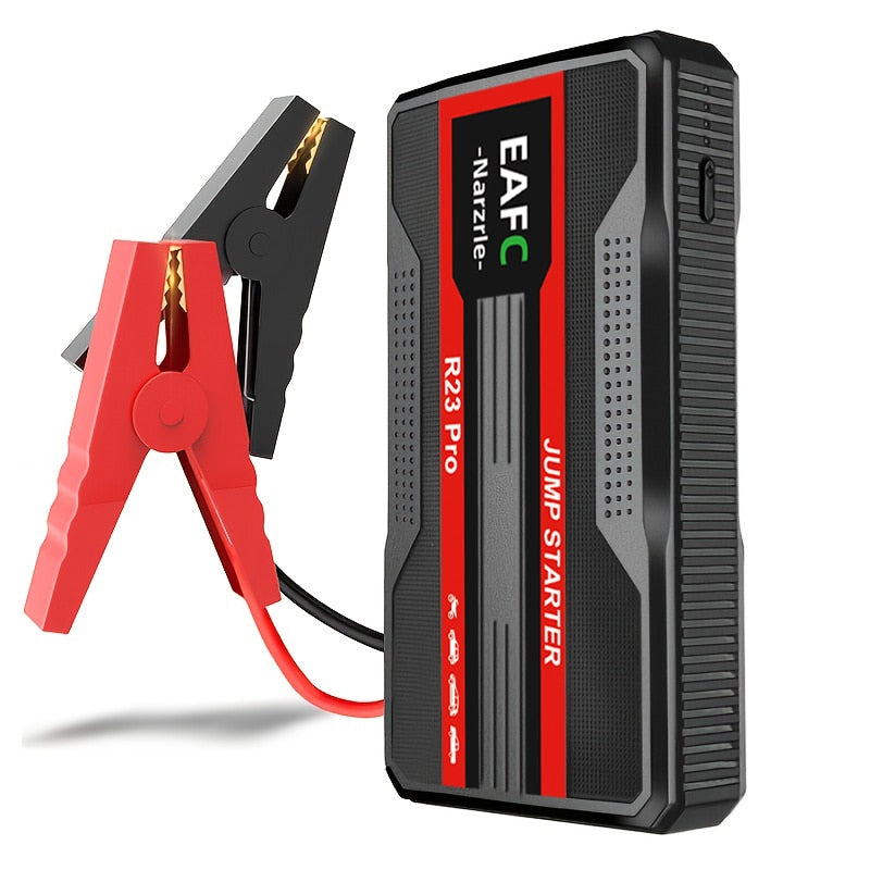 12V Car Portable Jump Starter 20000mAh High-power Automobile Emergency Starting Power Supply For Diesel Gasoline Vehicle