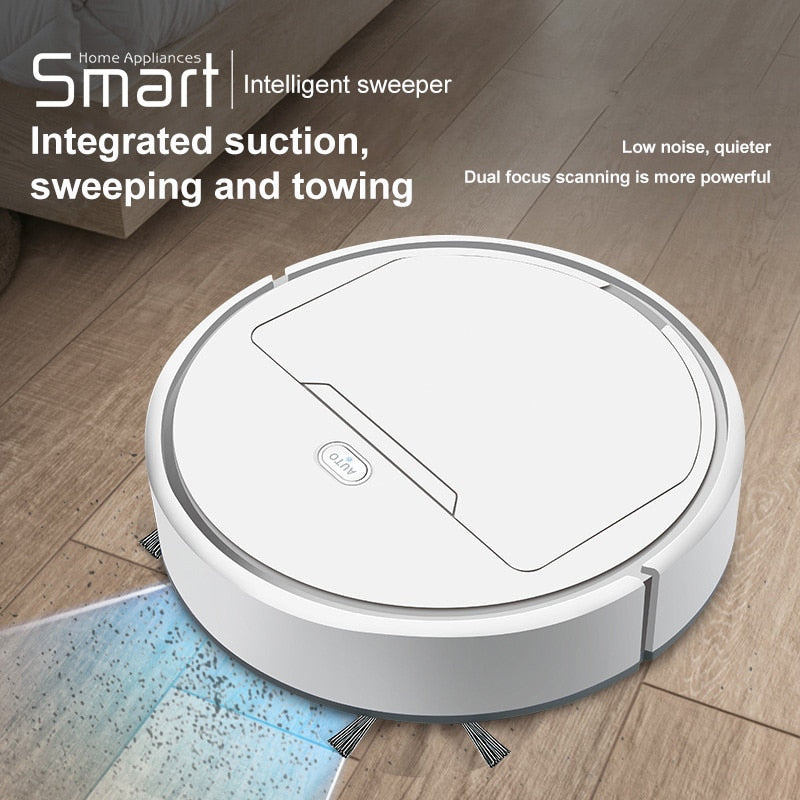 XIAOMI Intelligent Sweeping Vacuum Cleaner Low Noise Auto Wireless Floor Mini Electric Sweeper Smart Home