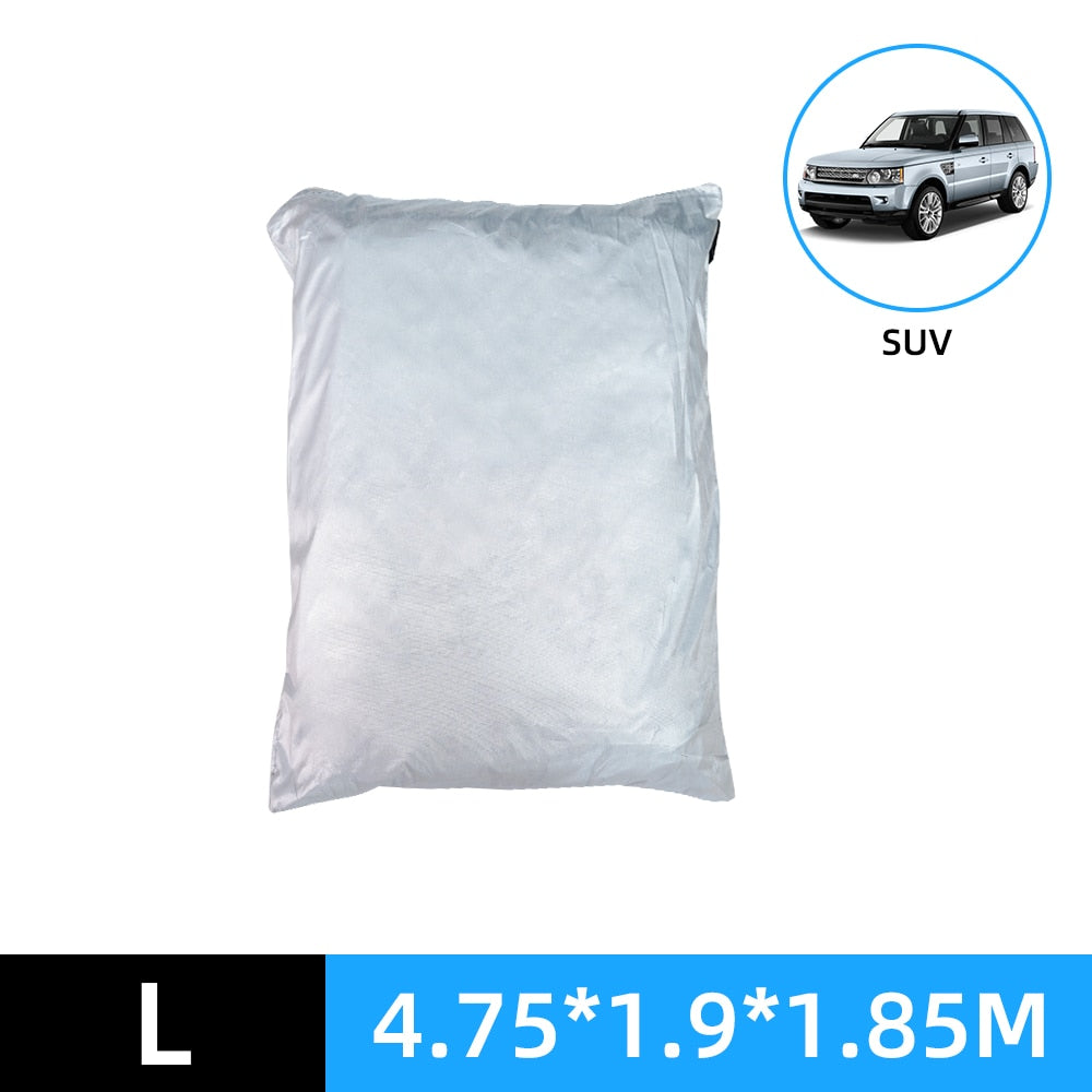 Universal Car Covers Auot Indoor Outdoor Protection Full Cover Sunshade Waterproof Dustproof Snow Resistant S/M/L/XL/XXL