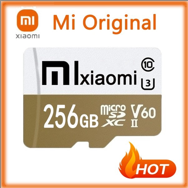 100% XIAOMI High Speed Large Capacity USB Drive Micro SD 32GB 64GB 128GB 256GB 512GB 1TB Micro SD SDHC Card 10 TF Memory Card