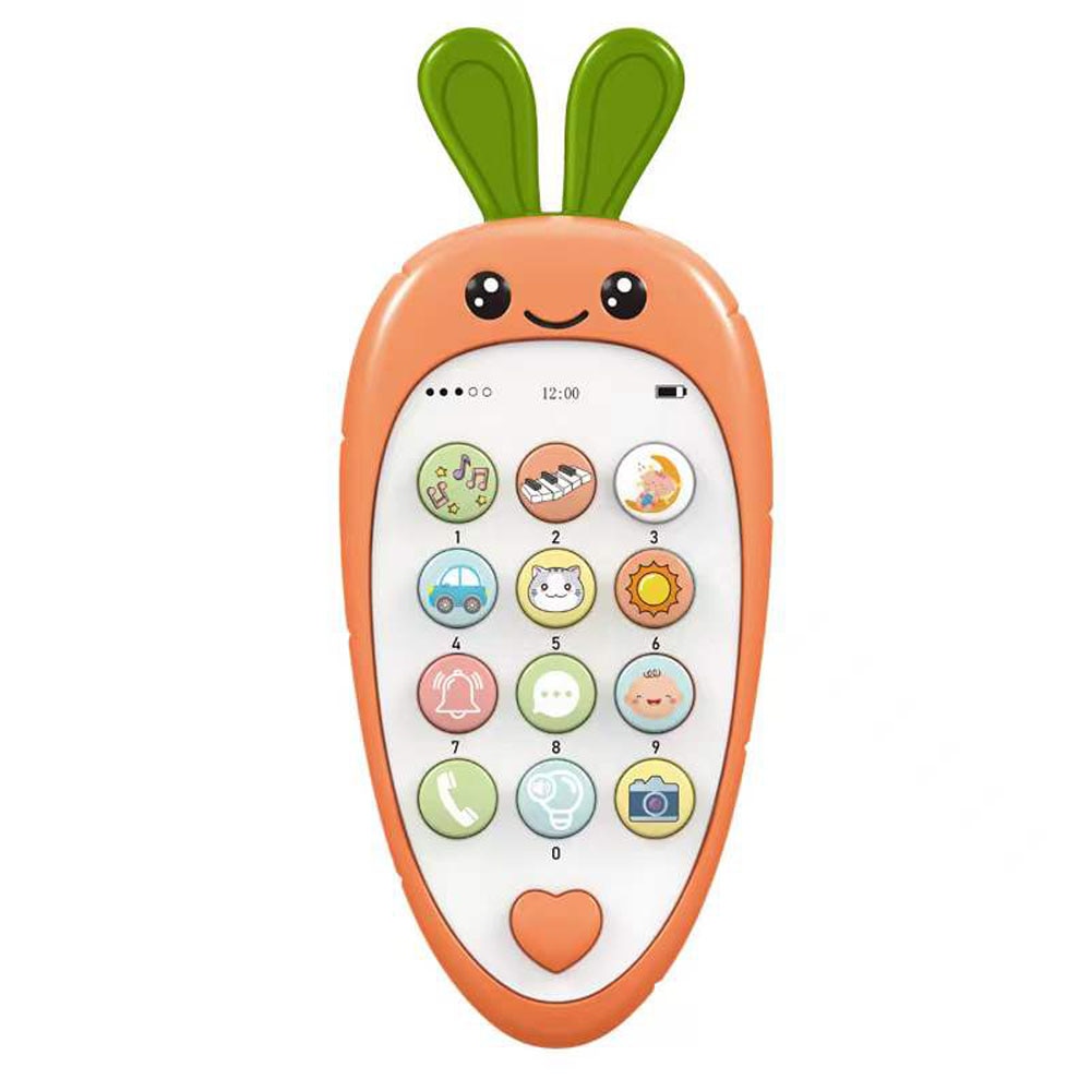 Electronic Toy Phone Musical Mini Cute Children Phone Early Education Cartoon Mobile Phone Telephone Cellphone Baby Toys