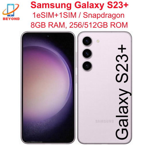 Samsung Galaxy S23+ S23 Plus 5G S916U1 6.6" ROM 256/512GB RAM 8GB Snapdragon NFC Octa Core Original Android Cell Phone