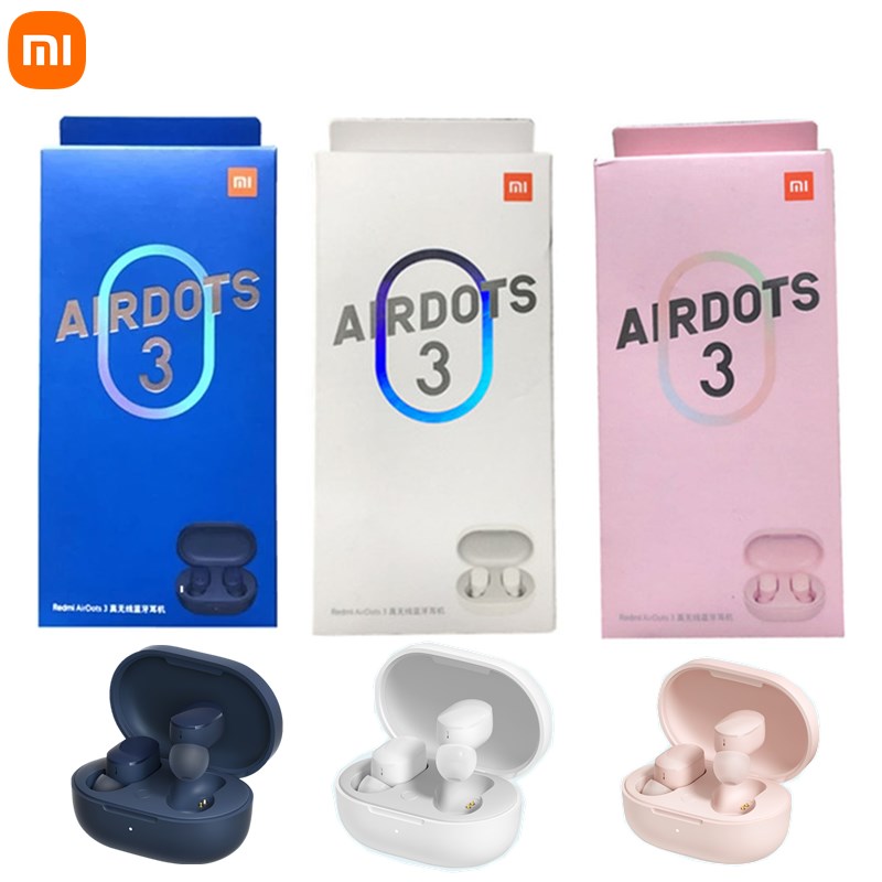 Xiaomi TWS Redmi Airdots3 TWS Bluetooth5.2 Headphones In-Ear Stereo Subwoofer Headphones True Wireless Earbuds Sports Headphones