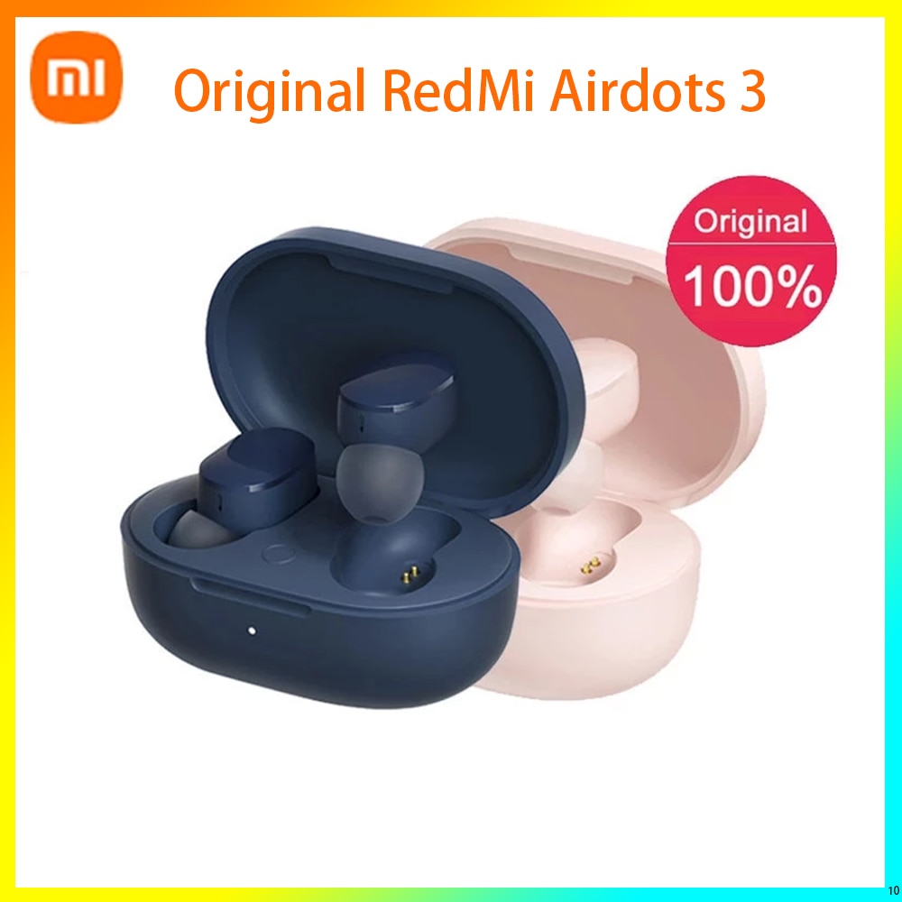 Xiaomi TWS Redmi Airdots3 TWS Bluetooth5.2 Headphones In-Ear Stereo Subwoofer Headphones True Wireless Earbuds Sports Headphones