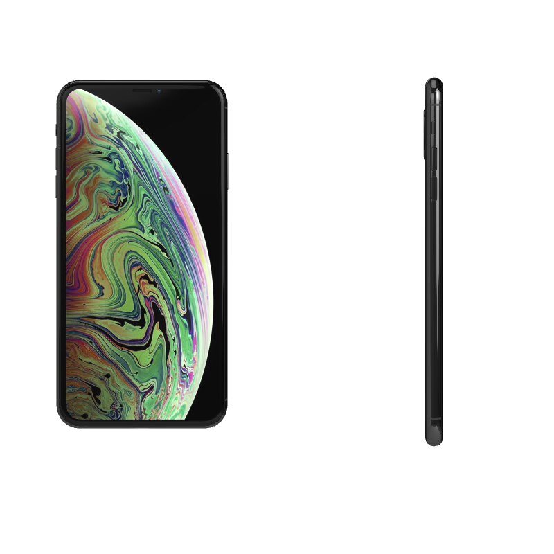 Original Unlocked  iPhone XS Max Mobile Phone 64/256/512GB ROM 6.5 Inch OLED A12 12MP Dual Camera Face ID  4G Smartphone