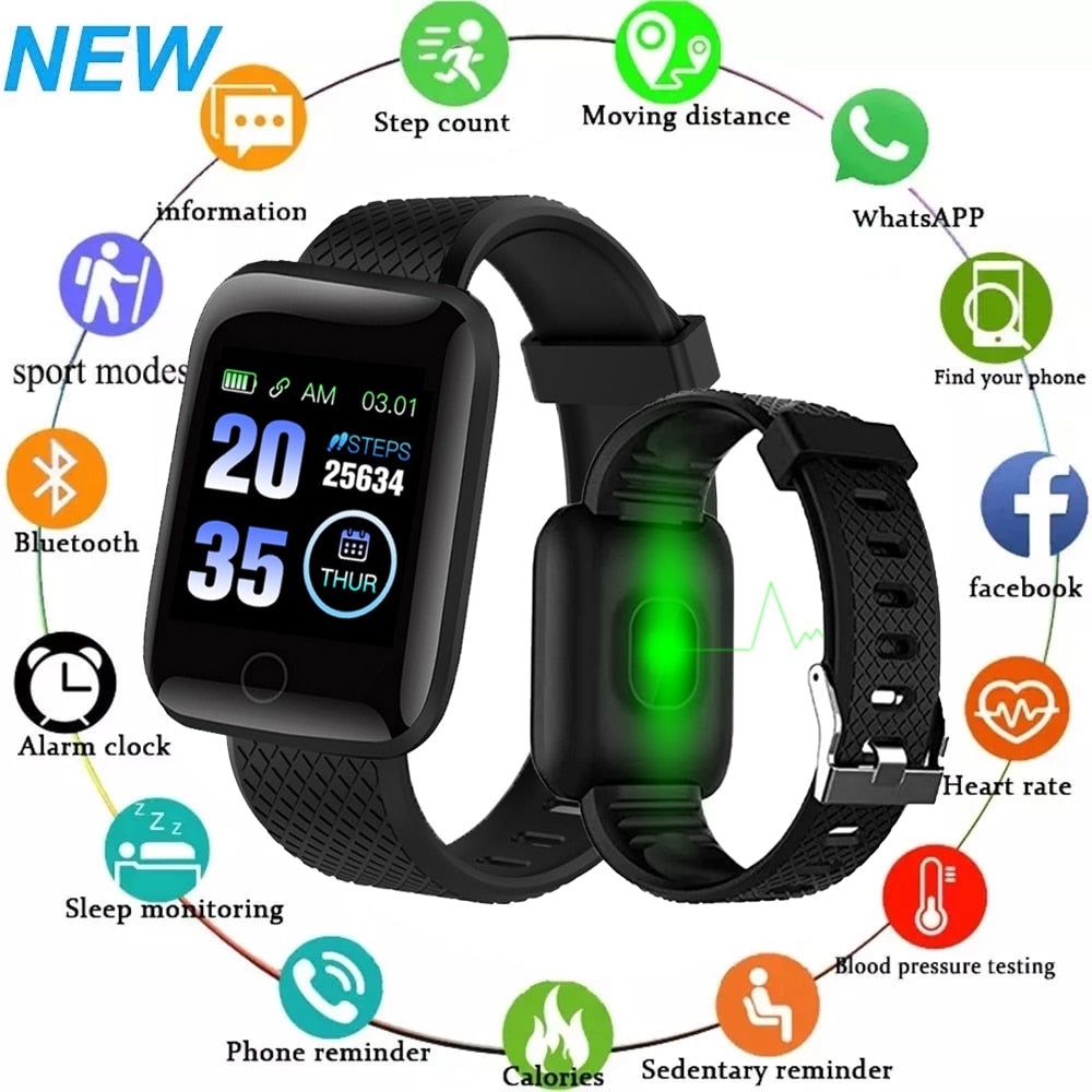 Women's Smart Watch Woman Connected Man Men Men's Fitness Bracelet D13 Smartwatch Digital Wearable Devices Smart Electronics