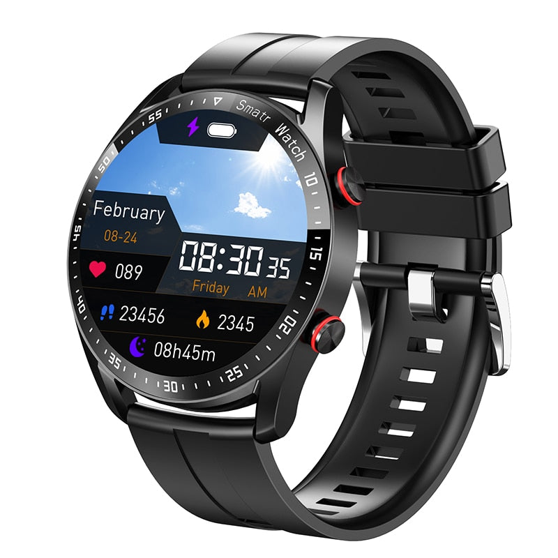 2022 New ECG+PPG Smart Watch Men Laser Health Blood Pressure Fitness Sports Watches Man Sports Waterproof Smartwatch For xiaomi