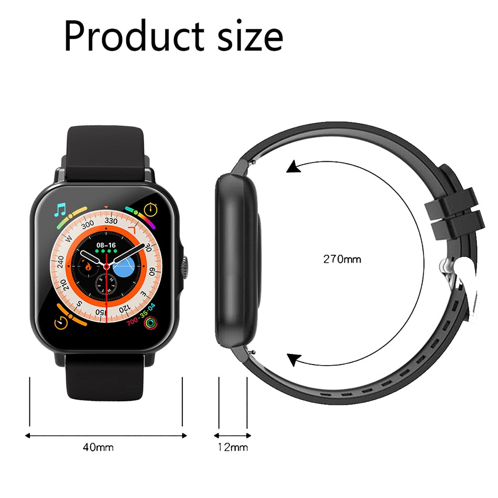 Twitch Smart Watch Men Women Multi-sport Mode Smartwatch Heart Rate Sleeping Monitor Bluetooth Call Wristwatch For Huawei Xiaomi