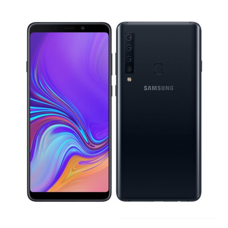 Original Unlocked Samsung Galaxy A9 (2018) 4G Octa-core 6GB RAM 128GB ROM 24MP 6.3'' 3800mAh Android 8 Fingerprint Smartphone