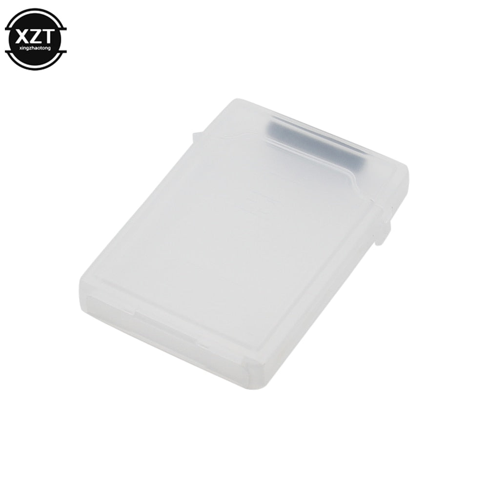 Portable 2.5 inch IDE SATA HDD Hard Disk Drive Protection Storage Box Plastic Protective Cover Case Game Accessories