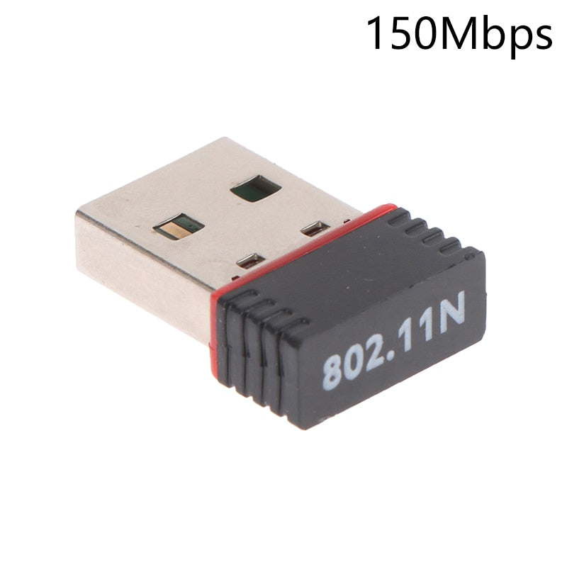 150Mbps Mini USB Wireless Wifi Adapter Wi fi Network LAN Card 802.11b/g/n RTL8188 Adaptor Network Card for PC Desktop Computer