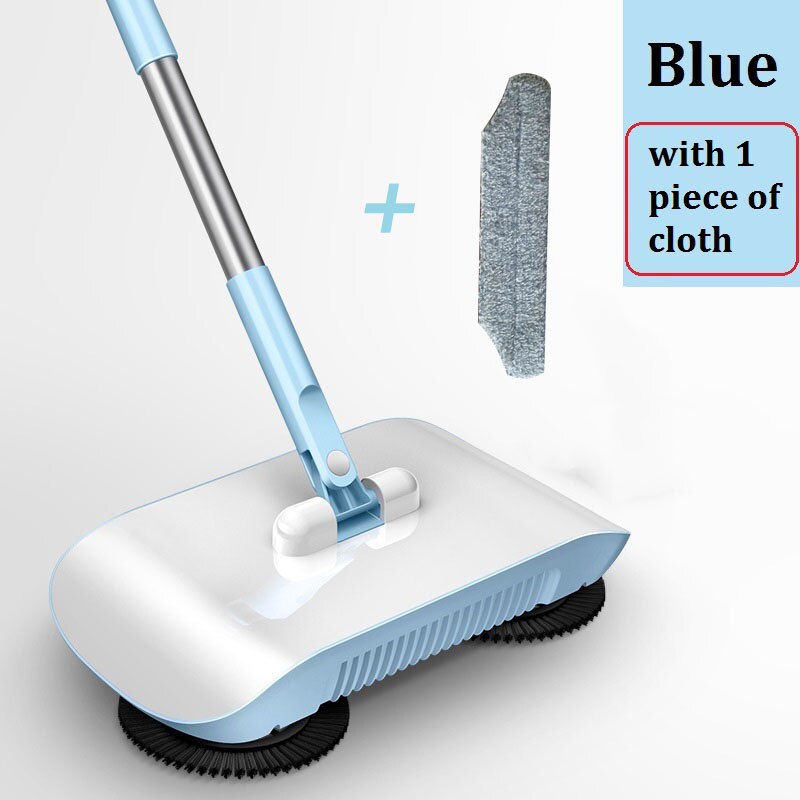 Cleaning and Mopping One-piece Mop Wet and Dry Dual-use Lazy Cleaning Tool Hand-push Sweeping Broom Dustpan Set Cleaning Tools