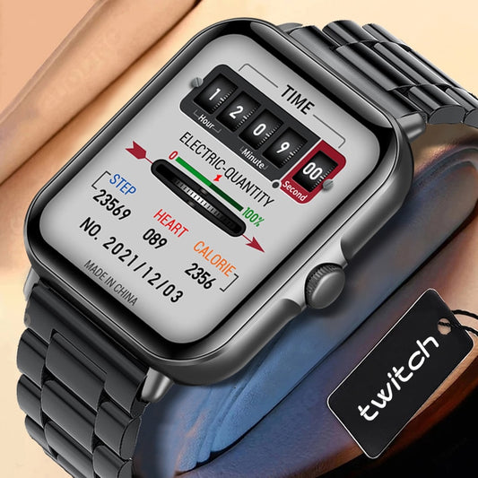 Twitch Smart Watch Men Women Multi-sport Mode Smartwatch Heart Rate Sleeping Monitor Bluetooth Call Wristwatch For Huawei Xiaomi