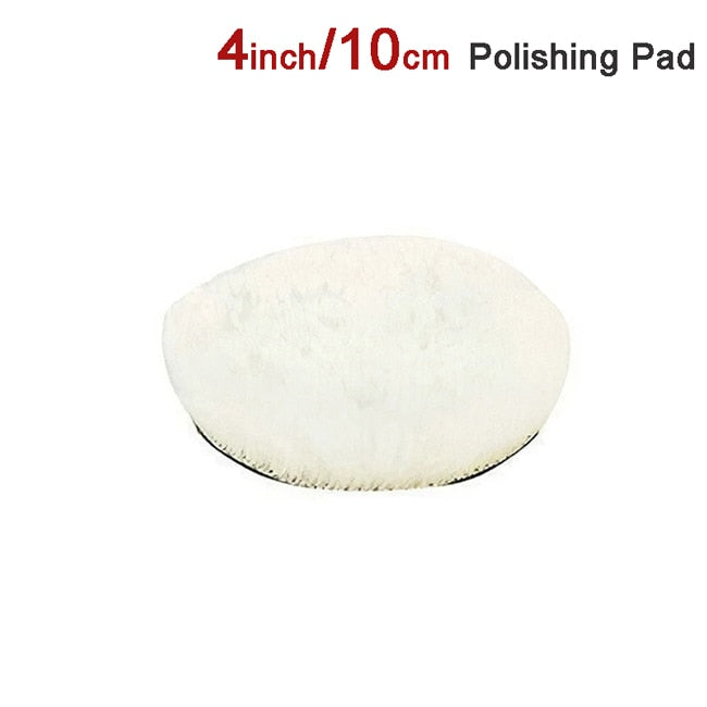 3/4/5 inch Polishing Kit Polishing Pad Car Waxing Sponge Disk Wool Wheel Auto Paint Care Polisher Pads Car Gadget