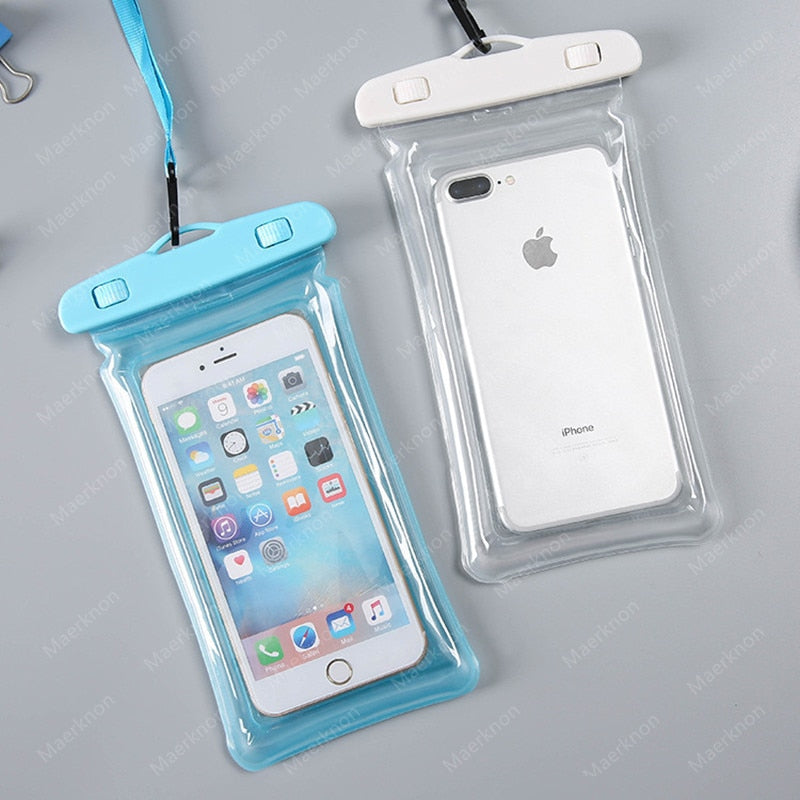 Waterproof Phone Case Universal Swimming Waterproof  Airbag For iPhone 13 12 Xiaomi Huawei Samsung Underwater Dry Bag Case Cover