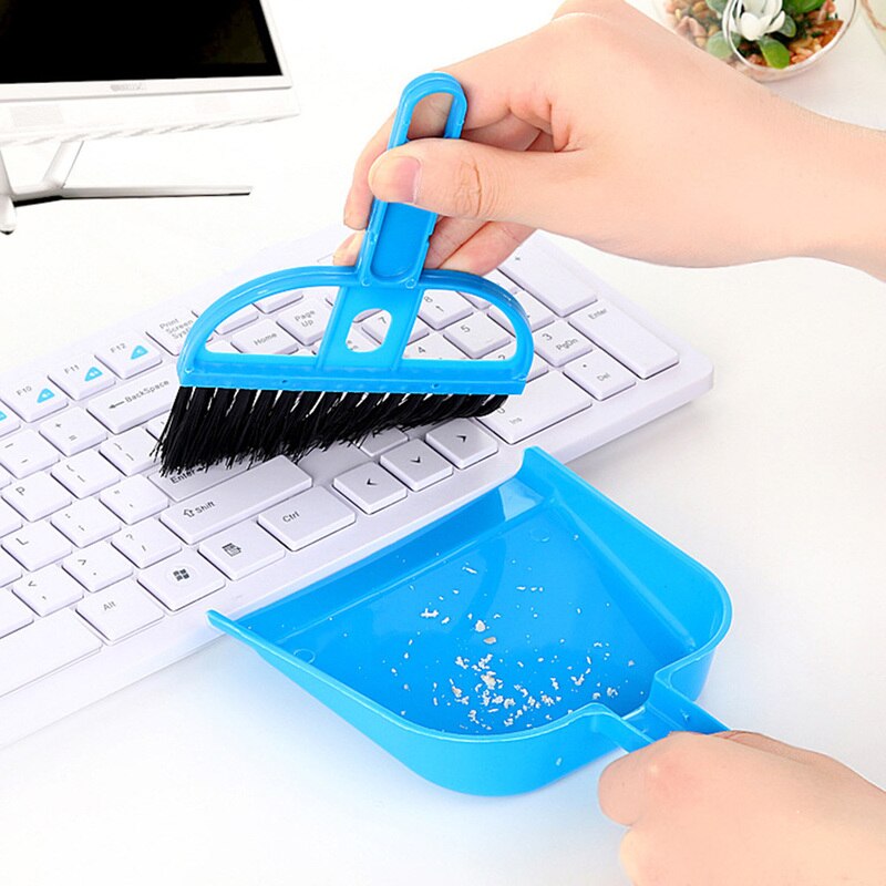 Desktop Sweep Cleaning Brush Small Broom Household Dustpan Set Wholesael Price Drop Shipping