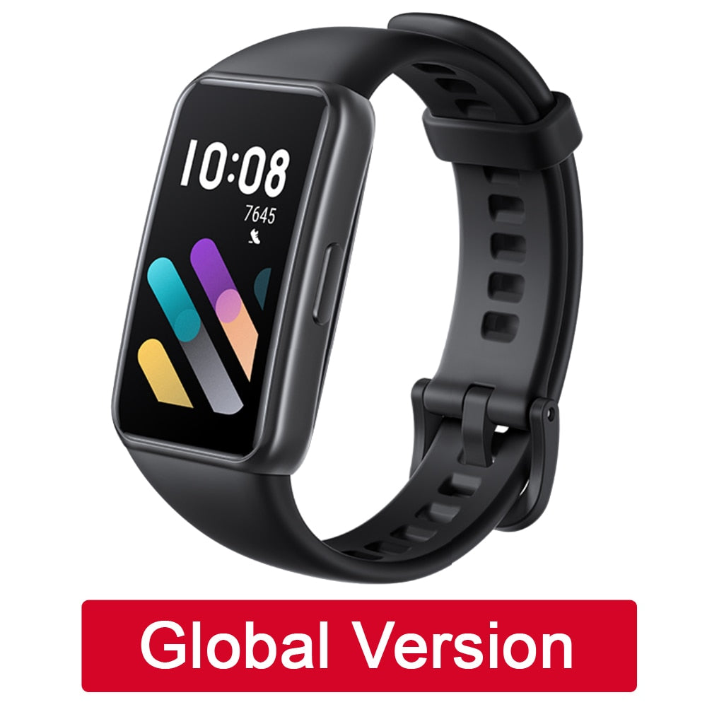 Global Version HONOR Band 7 smartwatch,Automatic SpO2 Monitor Smart Watch,1.47" AMOLED,Heart Rate Monitor,2-week battery life