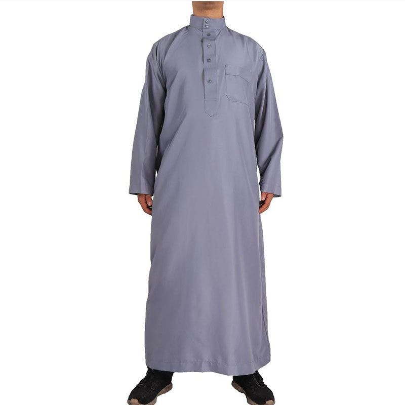 Muslim Men Clothing Islam Dress Fashion Caftan Jubba Thobe Saudi Arabia Kaftan Abaya Turkey Dubai Luxury Robe Pakistan Moroccan