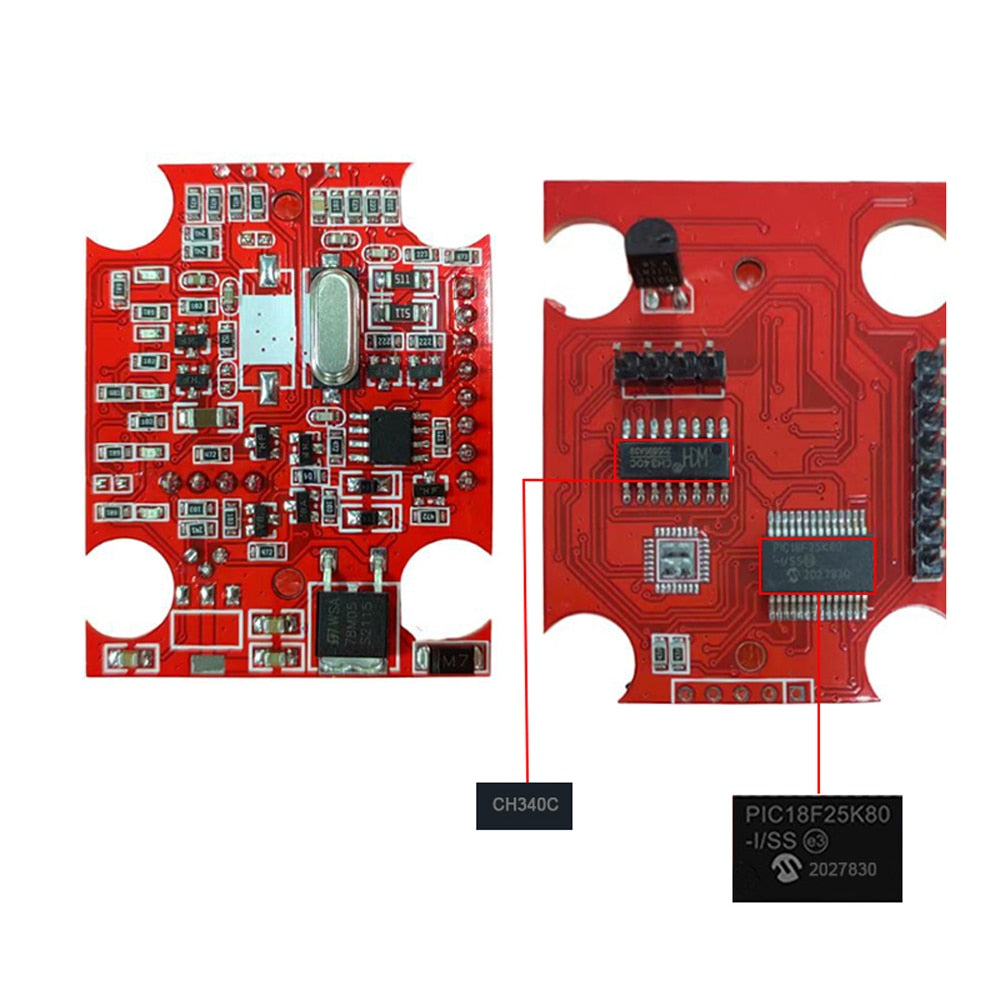 TOP ELM 327 V1.5 USB OBD 2 ELM327 Switch For Ford Forscan ELMconfig Code Reader Scanner PIC18F25K80 & CH340 Chip HS CAN MS CAN