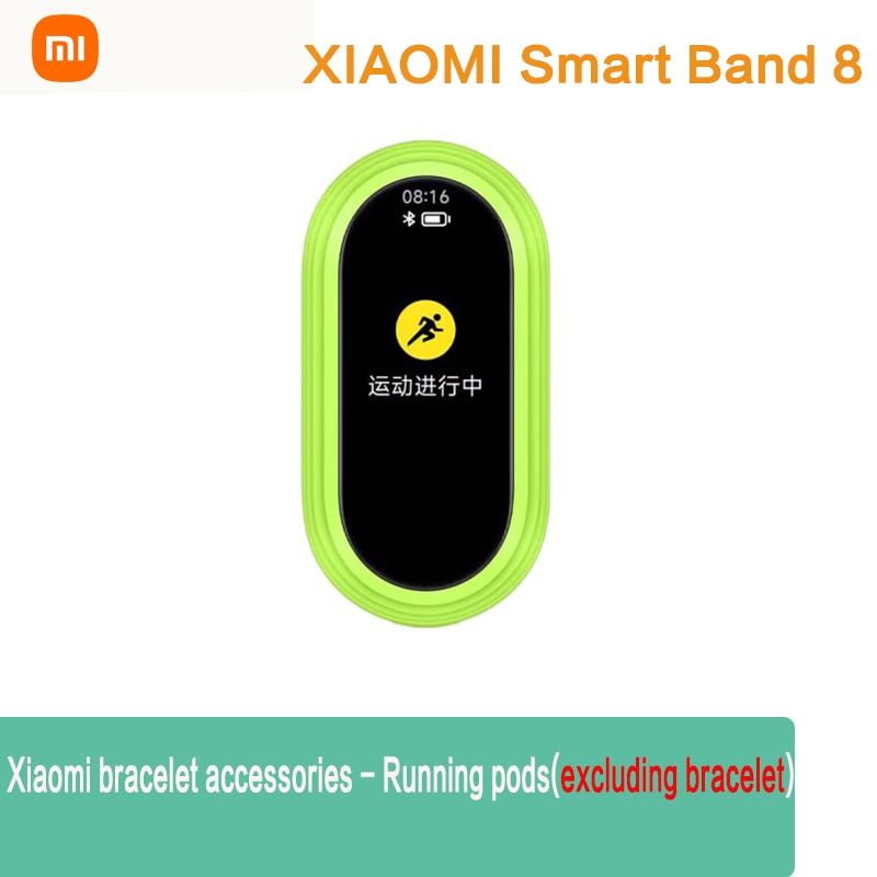 Xiaomi Mi Band 8 Smart Bracelet AMOLED Screen Heart Rate Blood Oxygen Bluetooth Sport Watch Waterproof Xiaomi NFC Smart Band 8