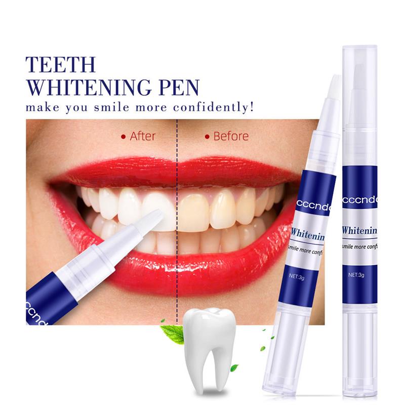 Teeth Whitening Pen Tooth Gel Whitener Bleach Remove Stains Oral Hygiene Cleaning Gel Fresh Breath Whiten Teeth Cleaning Serum