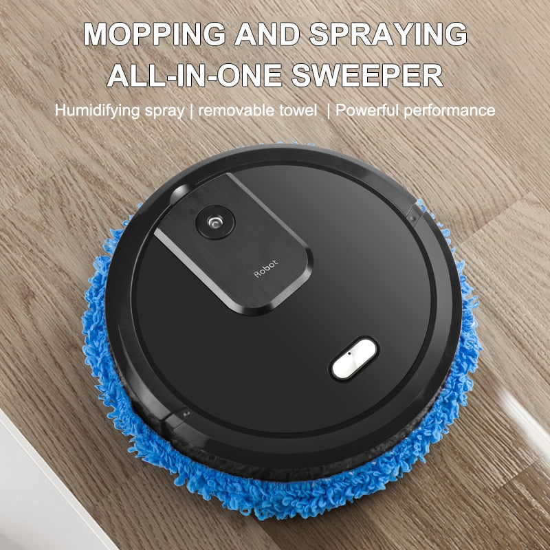 Smart Robot Vacuum Cleaner Multifunction Home Cleaning Sweeping Machine Rechargeable Wireless Smart Floor Machine Office Clean