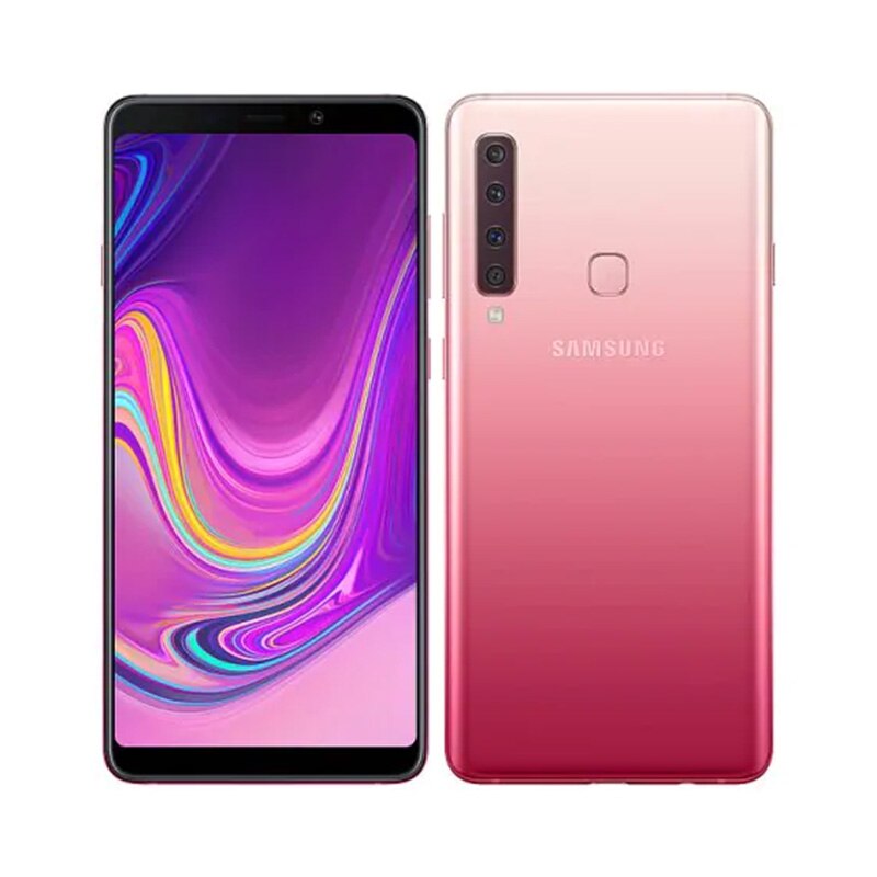 Original Unlocked Samsung Galaxy A9 (2018) 4G Octa-core 6GB RAM 128GB ROM 24MP 6.3'' 3800mAh Android 8 Fingerprint Smartphone