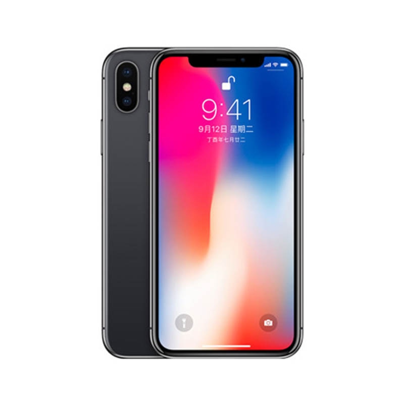 Original Apple iPhone X Factory Unlocked 99% New Mobile Phone 64GB/256GB ROM 5.8" Hexa-core 12MP 2716mAh 4G LTE Smartphone