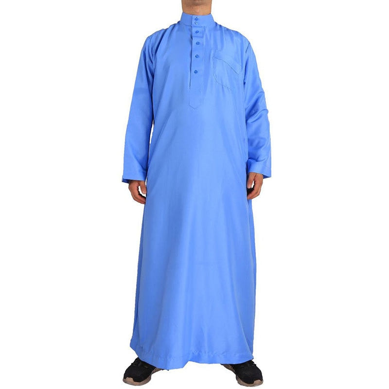 Muslim Men Clothing Islam Dress Fashion Caftan Jubba Thobe Saudi Arabia Kaftan Abaya Turkey Dubai Luxury Robe Pakistan Moroccan