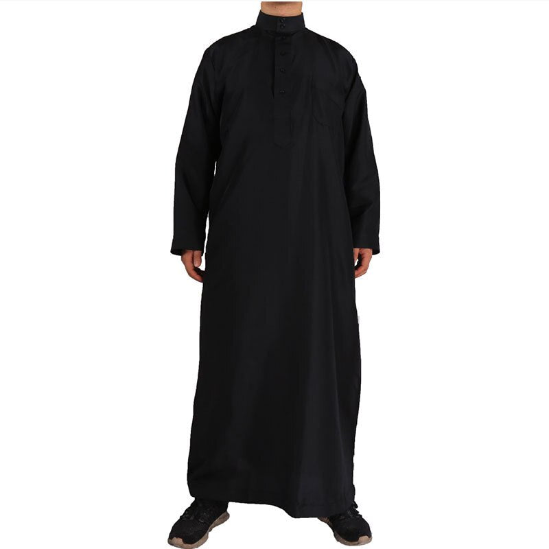 Muslim Men Clothing Islam Dress Fashion Caftan Jubba Thobe Saudi Arabia Kaftan Abaya Turkey Dubai Luxury Robe Pakistan Moroccan