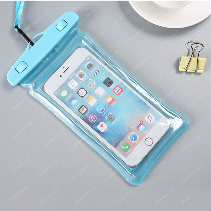 Waterproof Phone Case Universal Swimming Waterproof  Airbag For iPhone 13 12 Xiaomi Huawei Samsung Underwater Dry Bag Case Cover