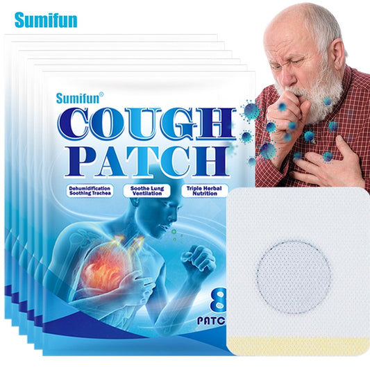 24/32/40pcs Anti-Cough Patch Cough Medicine Herbs Throat itching Asthma Cold Plaster Relieve Asthma Cough Stop Coughing Stickers