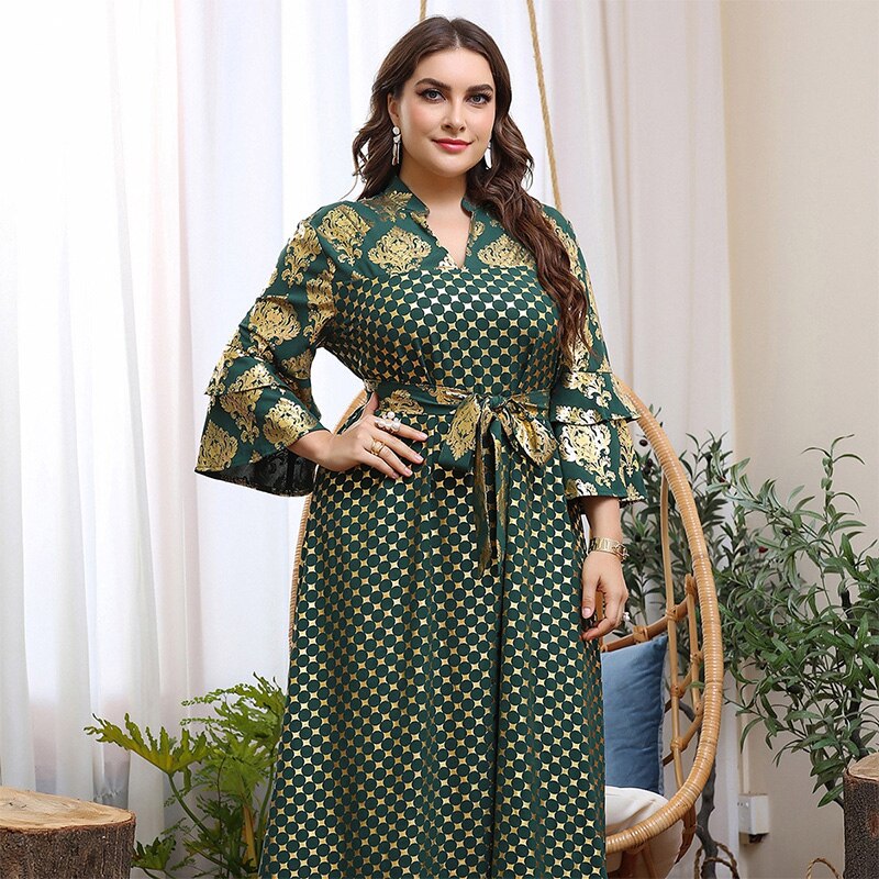 TOLEEN Women Plus Size Large Maxi Dress 2022 Summer Luxury Chic Elegant Long Muslim Turkish Party Evening Festival Robe Clothing