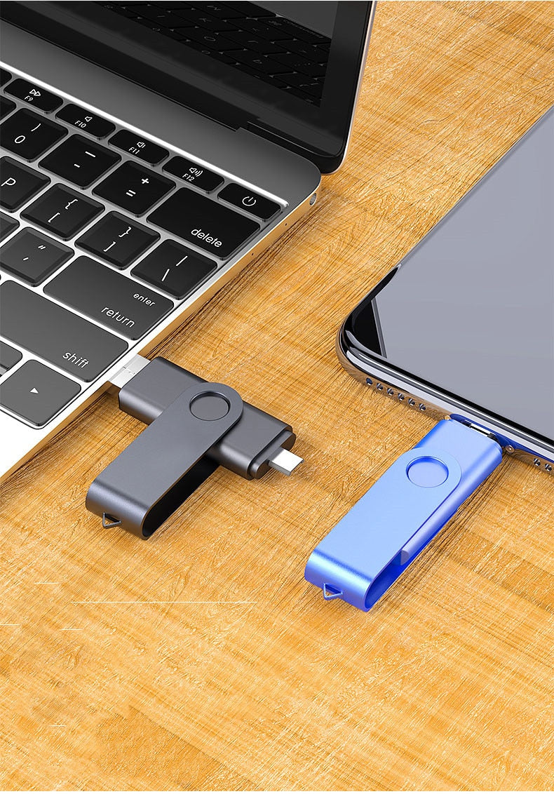 USB 2.0 2TB PEN DRIVE 2TB OTG Pendrive 2TB USB Flash Drive TYPE-C MICRO 2TB Flash Drive 2TB U Disk 2TB Metal flash Drive 2tb