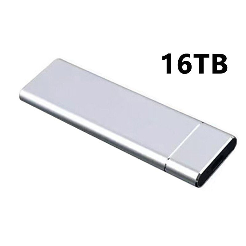 128TB High Speed 1TB 8TB Hard Disks Portable External 16TB SSD Hard Drive USB 3.1 30TB Hard Disks Mobile Storage Decives