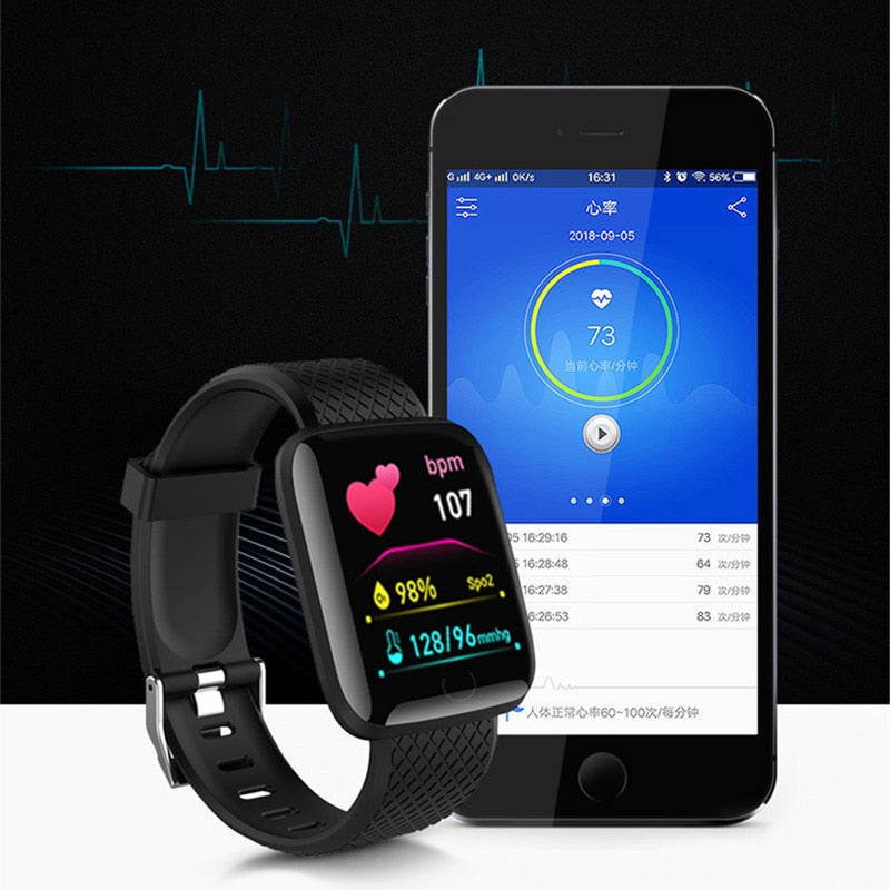 Women's Smart Watch Woman Connected Man Men Men's Fitness Bracelet D13 Smartwatch Digital Wearable Devices Smart Electronics