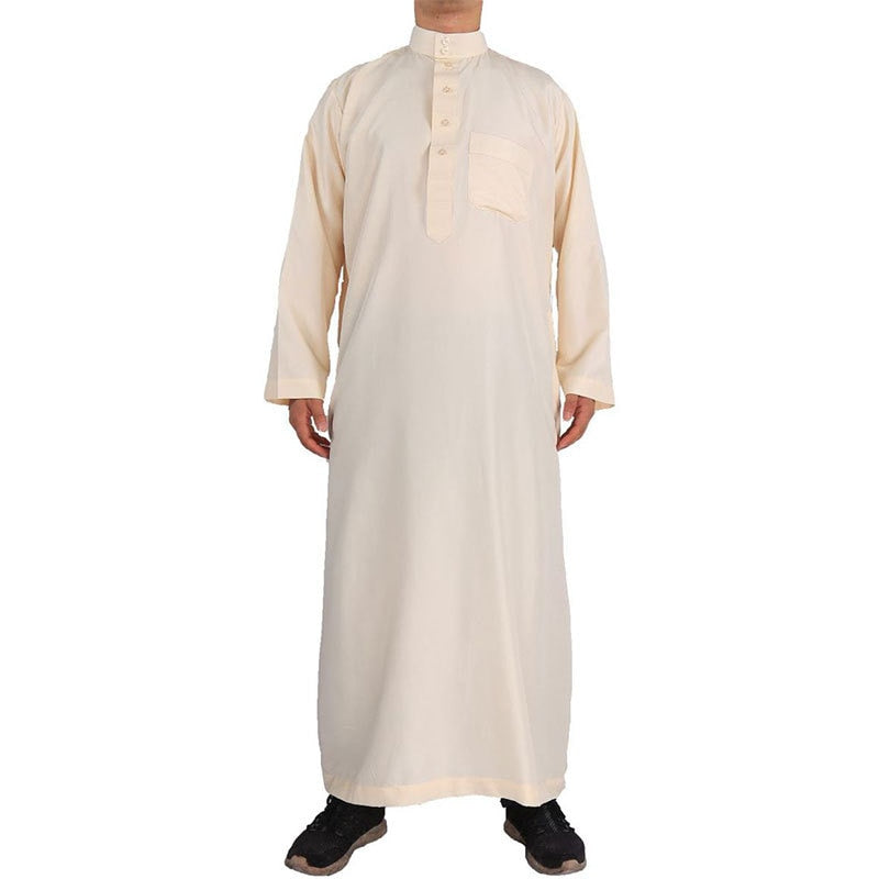 Muslim Men Clothing Islam Dress Fashion Caftan Jubba Thobe Saudi Arabia Kaftan Abaya Turkey Dubai Luxury Robe Pakistan Moroccan