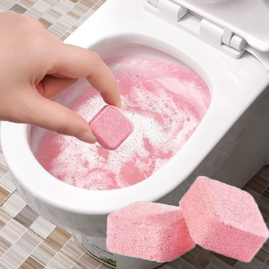 Automatic Toilet Bowl Cleaner Effervescent Tablet for Toilet Fast Remover Urine Stain Deodorant Yellow Dirt Toilet Cleaning Tool