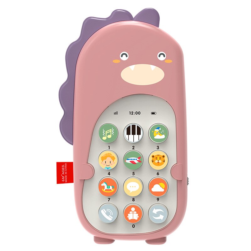 Electronic Toy Phone Musical Mini Cute Children Phone Early Education Cartoon Mobile Phone Telephone Cellphone Baby Toys