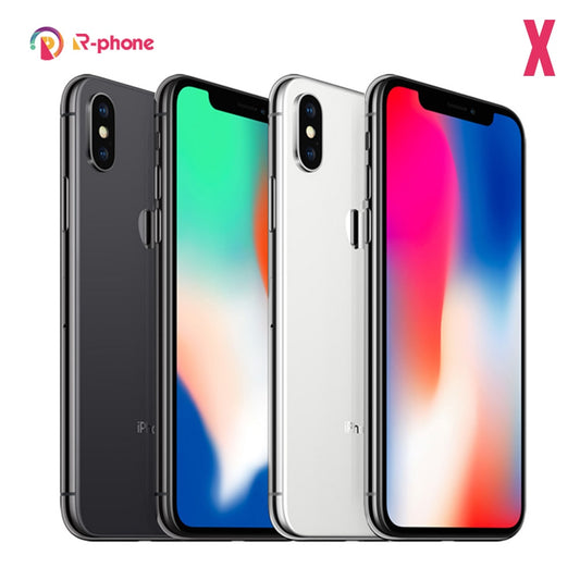 Original Apple iPhone X Unlocked Used LTE Mobile Phone 64/256GB ROM Hexa Core 12MP 3GB RAM Wireless Cellphone with Face ID