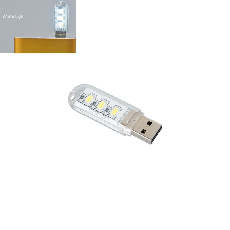 USB Plug Lamp Mini Night Light Computer Mobile Power Charging Small Book Lamps LED Eye Protection Reading Light Desk Lighting